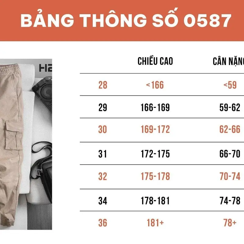 Quần hộp kaki QH18 - 0587 4