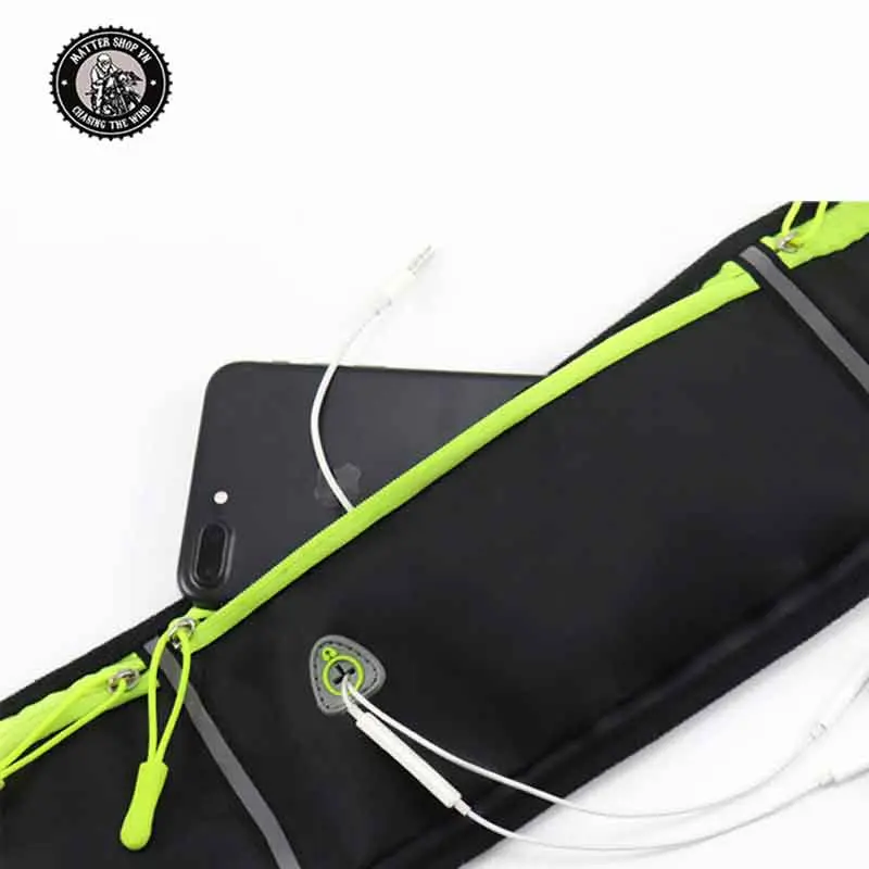 {Kuku travel} Túi Đeo Hông Thể Thao Nam Nữ, Đai Đeo Bụng Đa Năng Đựng Điện Thoại Tập Gym Chạy Bộ - Túi Đeo Chạy Bộ - Màu ĐEN 0
