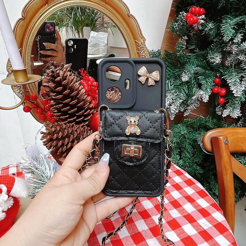 [ Ốp RETMI + TẶNG COMBO TÚI MÙ ] kèm dây đeo chéo dài 1m2- ví để thẻ- có bảo vệ cam- tiện dụng đeo đi du lịch ốp lưng 2