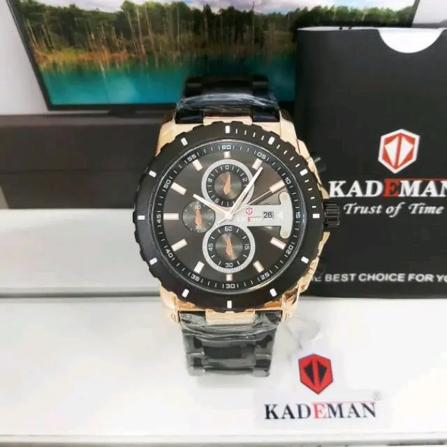 JAM TANGAN PRIA KADEMAN 6141C ORIGINAL GARANSI 1TH Watches 3