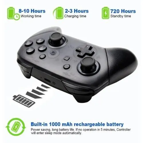 Wireless Pro Controller For Nintendo Switch - Splatoon 2 Edition
