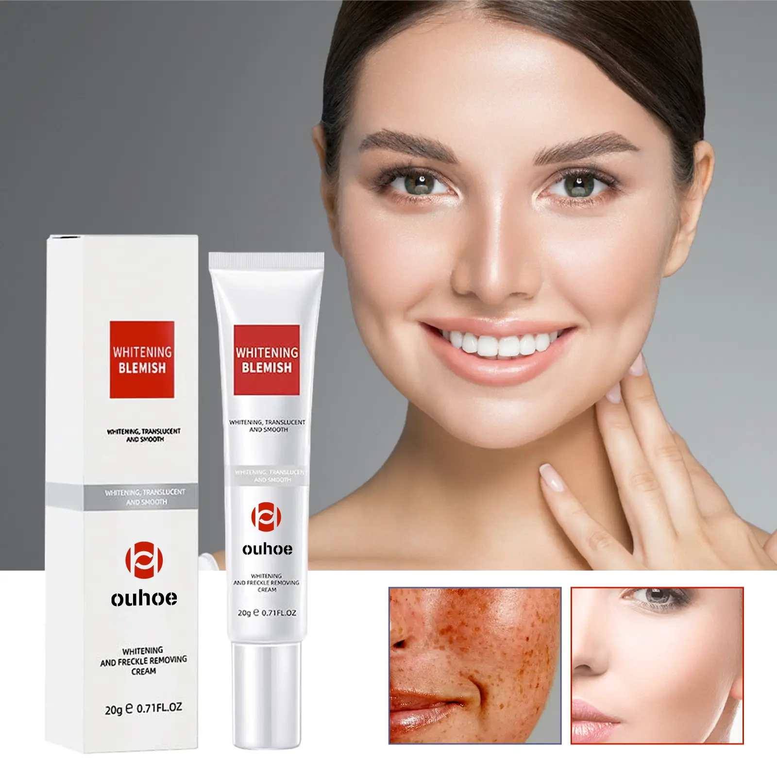100% Original Brand Ouhoe Black Spot Removing Cream Moisturizing Repair Fade Facial Fine Lines Spots Skin Whitening