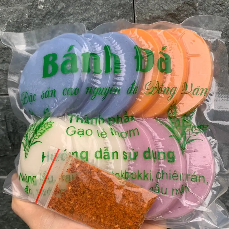 500g 1 gói Bánh Đá đặc sản Hà Giang Food tặng 1g ớt bột tê cay 1