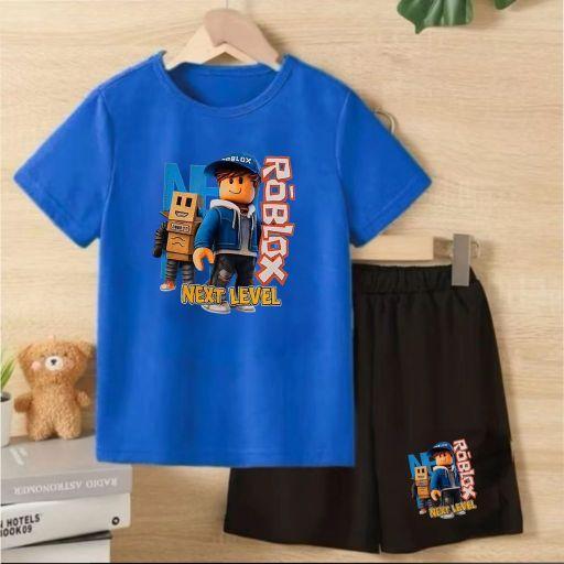 Setelan Anak Motif Roblox NextLevel Kaos Dan Celana Untuk Anak Laki-laki Dan Perempuan Usia 2-12 Tahun Bahan Katun Parsel Bayi Setelan Anak Motif Roblox NextLevel Kaos Dan Celana Untuk Anak Laki-laki Dan Perempuan Usia 2-12 Tahun Bahan Katun Parsel Bayi