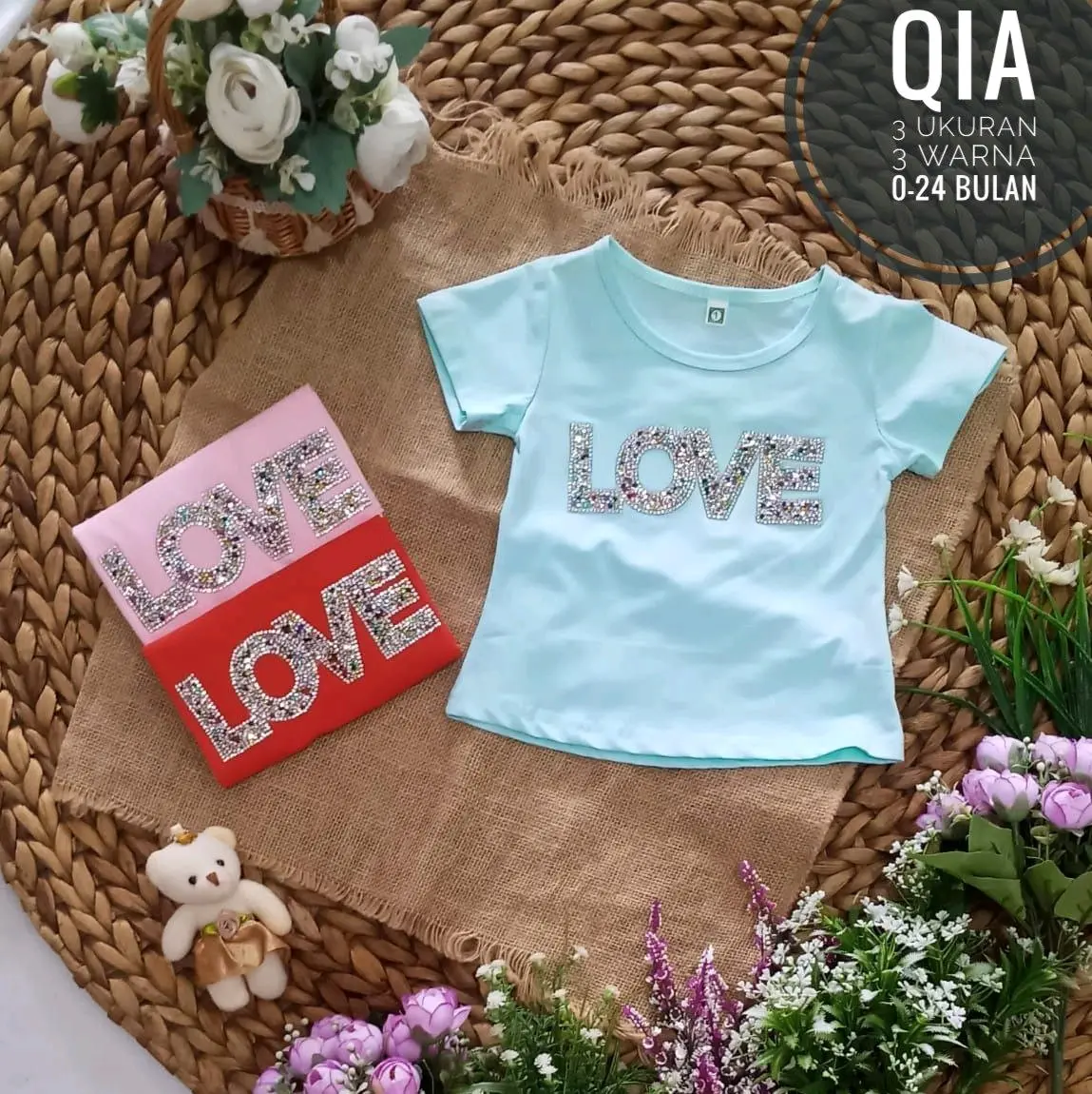 Kaos Pendek Qia