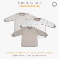 Gambar FLUFFY Oblong Panjang Rib Bayi Khaki (Isi 3Pcs) OJS OJX KKI SML 123 - KHAKI, 3 dari Fluffy Baby Store Kota Administrasi Jakarta Timur 1 Tokopedia