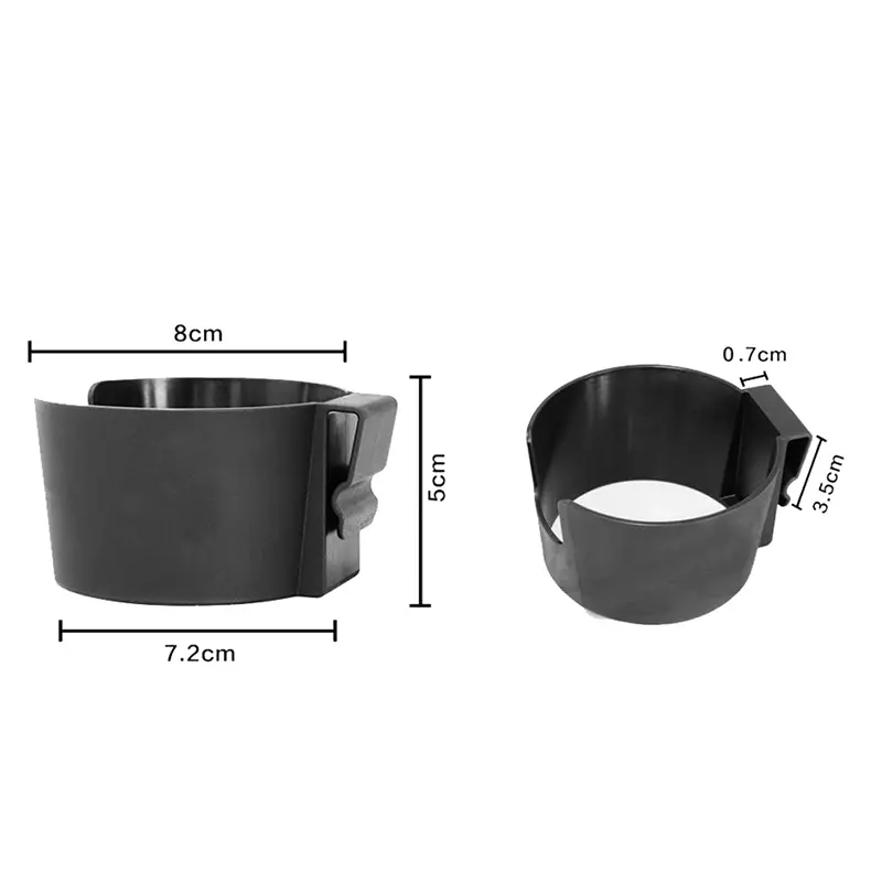 Giá Để Cốc Treo Cầm Tay Cho Xe Hơi, Giá Để Đồ Uống Cửa Xe Máy Và Xe, Móc Treo, Giá Đỡ Hộp Đựng Đồ Uống Cửa, Người Sắp Xếp 5