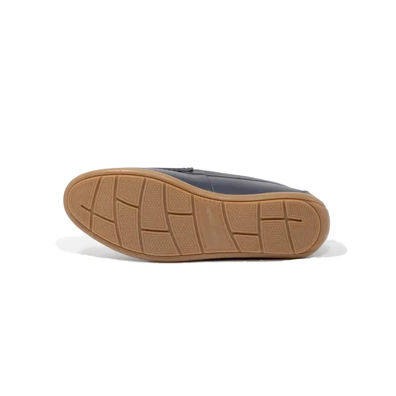 Giày lười nam Pierre Cardin chất liệu da bò thật, phong cách cổ điển, đính logo sang trọng - 739 5