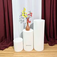 Gambar IMPODIO Podium bulat Diameter 20cm / standing bentuk tabung - Bahan Kayu MDF Alas Showcase Retail Dekorasi Studio Foto Minimalis Finishing Cat - 60 CM dari Impodio Kota Tangerang Selatan 2 Tokopedia