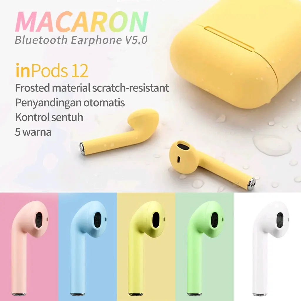 Airpod wireles blootooth Nirkabel Nirkabel Bluetooth