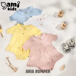 0-18bln JUMPER BASIC BAYI | JUMPSUIT ROMPER BAJU PAKAIAN ANAK BABY catalog TMTM ARIA