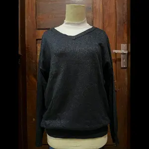 Blouse Dongker Blink