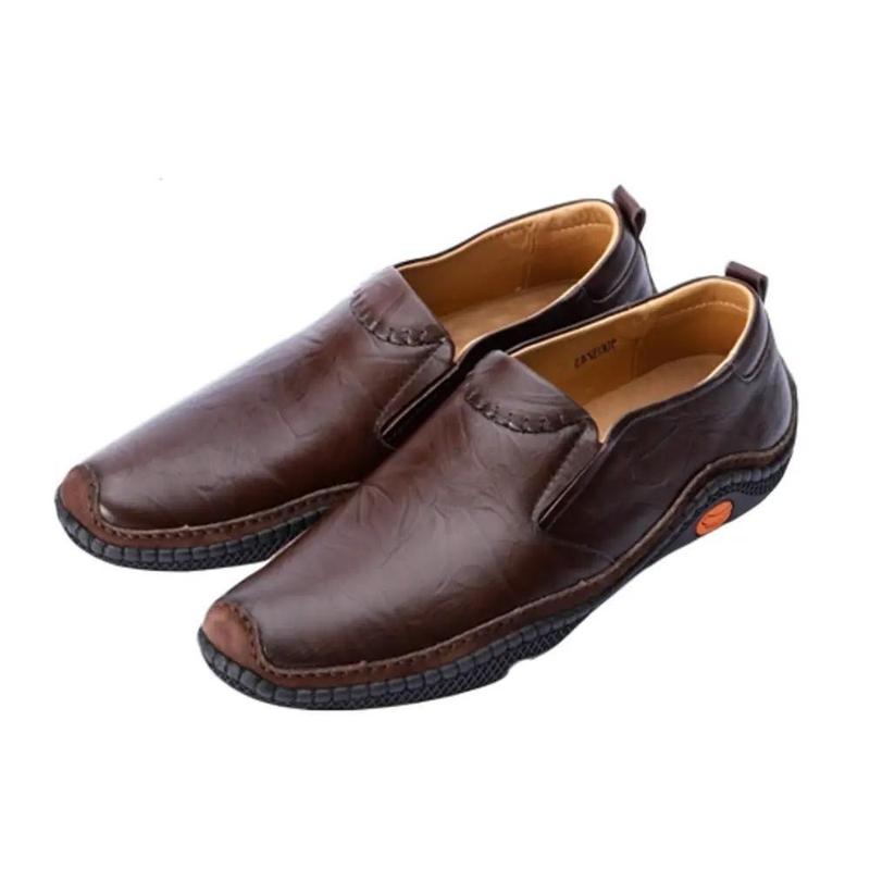 HỒNG THẠNH - GIÀY MỌI NAM CHẤT DA - 3743 Cao Su Shoes Loafer