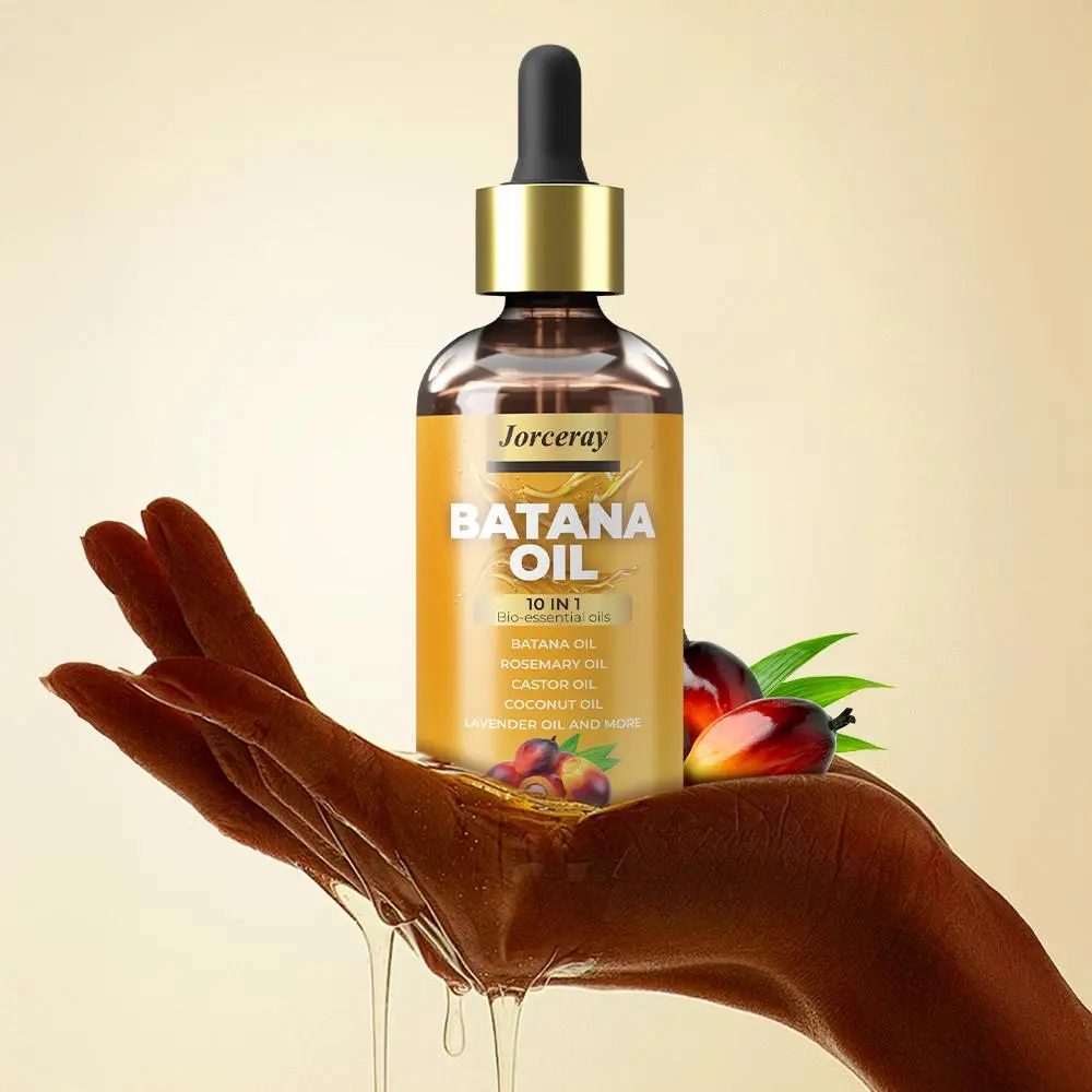 Batana Hair Essential Oil, Soothes The Scalp, Improves Hair Follicles, Moisturizes Hair Care Essential Oil