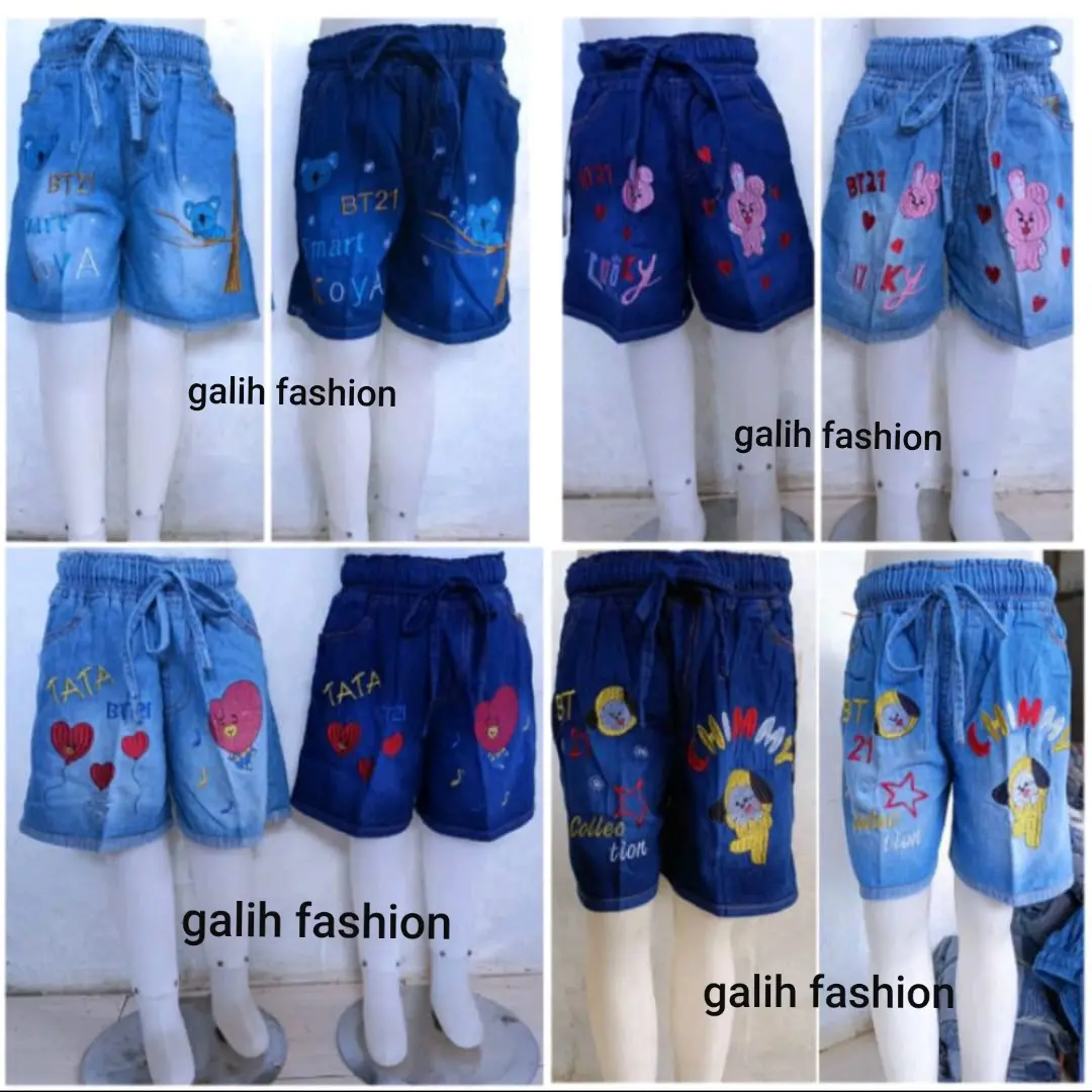 PAKET HEMAT isi 3 pcs hotpants anak perempuan