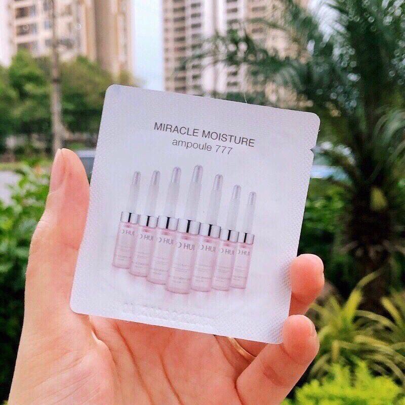 Combo 30 gói Tinh chất 777 chống lão hoá Ohui Miracle Moisture Ampoule