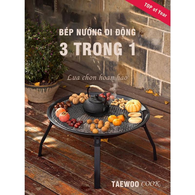 Product Introduction of Bếp Nướng Than Hoa 3 Trong 1 Gấp Gọn – Bếp Than Tre Dùng Trong Nhà/ Ngoài Trời, Tiện Dụng Mang Đi Du Lịch 9