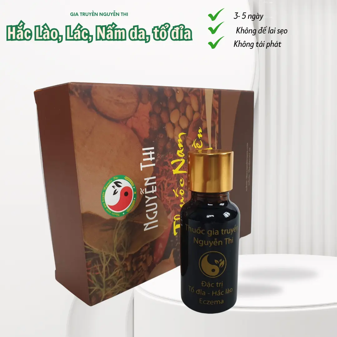 Dung Dịch Thảo Dược hắc lào nấm - Làm Sạch & Dưỡng Ẩm Tự Nhiên