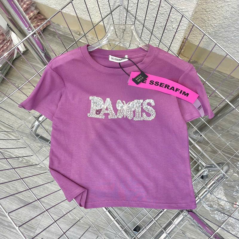 Aó thun cotton vạt bằng PARIS BƯỚM mã B139 2