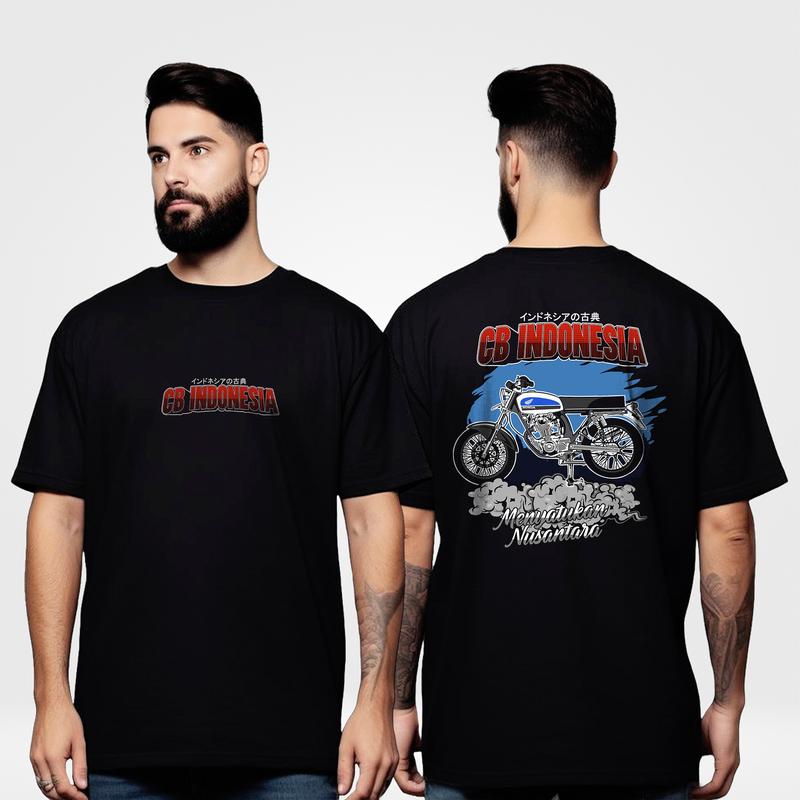 KAOS CB - KAOS SABLON MOTIF - MOTOR SERIES 1