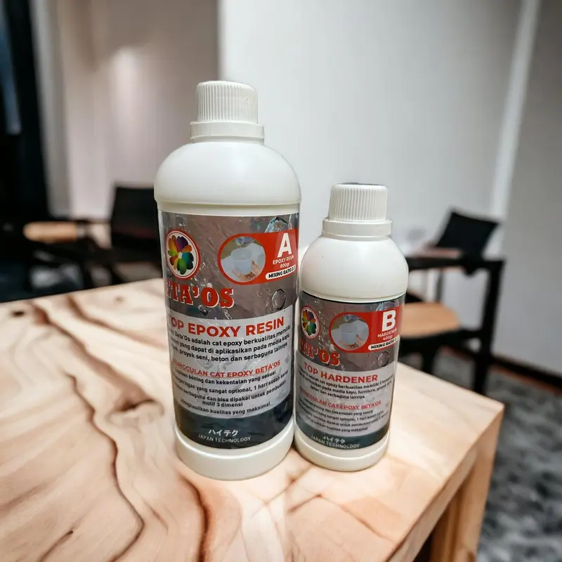 paket cat epoxy resin dan hardener betaos 0