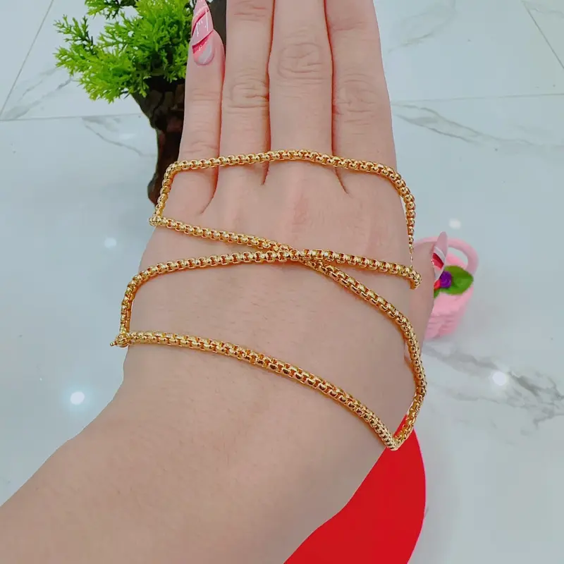 dây chuyền công dài 50cm( là dây nhỡ chỉ đi với mặt nhỡ 0