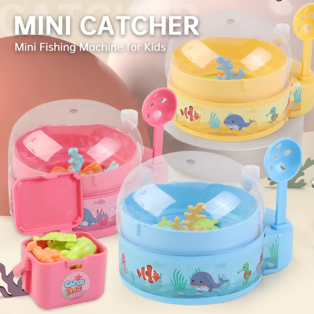 Máy Bắt Cá Mini Cho Trẻ Em, Đồ Chơi, Máy Vuốt Mini Cho Trẻ Em, Hình Siêu Nhỏ, Trứng, Tay Mắt, Câu Cá, Trò Chơi Dưới Nước, Quà Tặng Hoạt Động, Trẻ Mới Biết Đi Toy