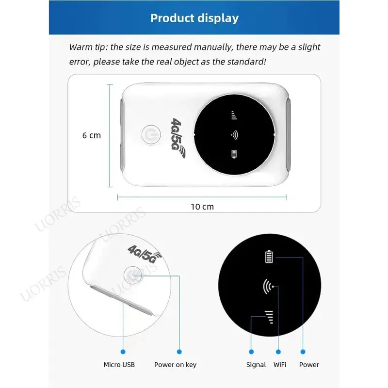 (COD) H808+ Modem Wifi 4G All Operator Sim Card wifi Portable 5G All Operator 150Mbps 4G/5G Support ALL TELCO Router Portable Sim Card 3200mAh Battery Dapat digunakan selama 48 jam 4