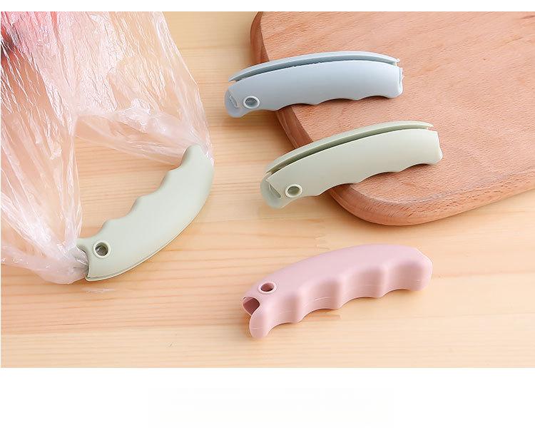 Product Introduction of Handle Lifter Bag Carrier Vegetable Carrying Tool Bag Lifter Anti-Strain Hand Shopping Tool Vegetable Carrying Tool Effort-Saving Plastic Bag 4