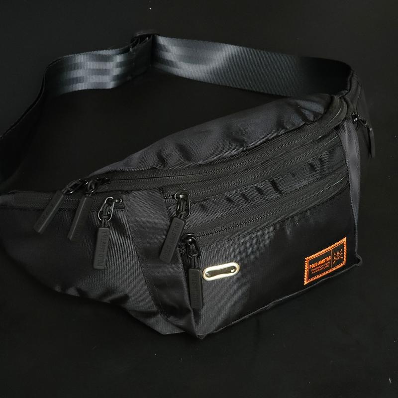 Tas Selempang Pria POLO AMSTAR Original Waistbag Extra Organizer pinggang 7