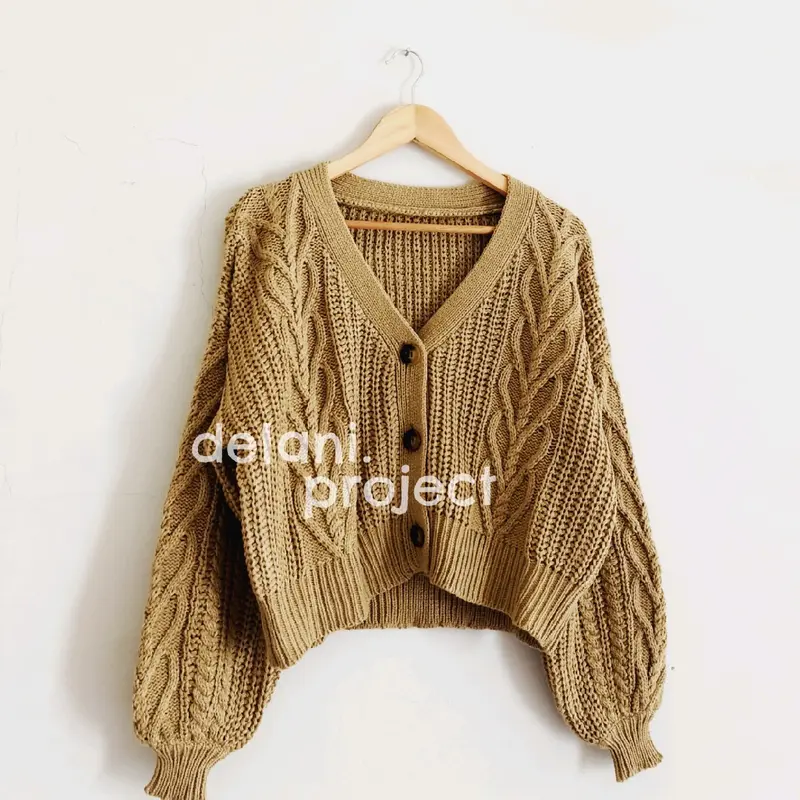 Delani.Project - Jiminie Cardi Semi Crop 4