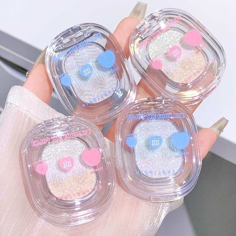 Phấn Mắt 3 Màu Xixi Bắt Sáng Tự Nhiên Tiện Dụng Lâu Trôi má phan mat