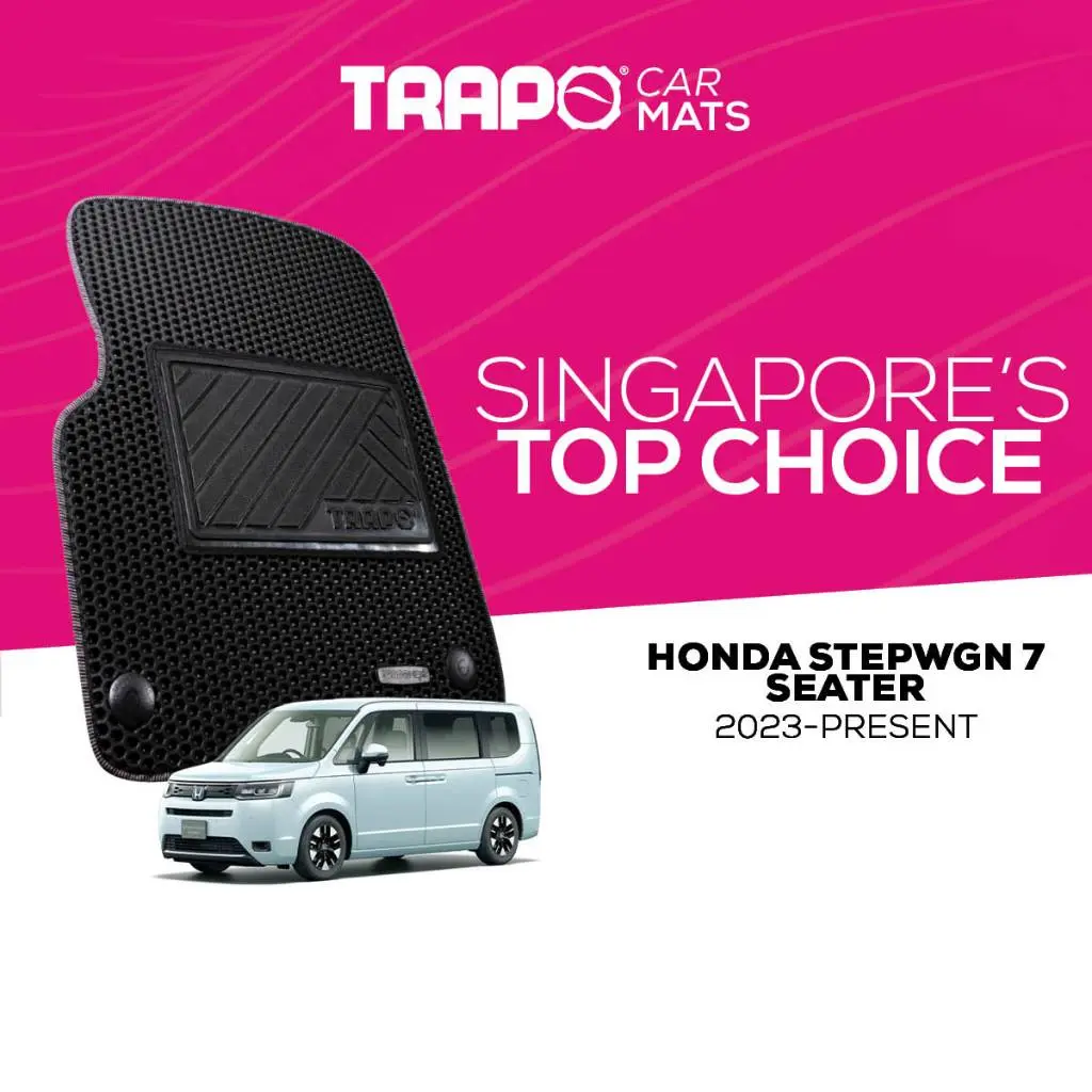 Trapo Car Mat Honda Stepwgn 7 Seater with Console Box (2023-Present)