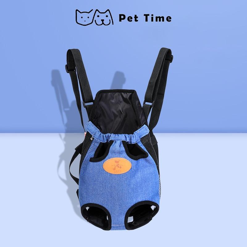 （Pet Time）Pet Carrier Bag Outdoor Backpack Cat Dog Carrier Breathable backpack Portable cat and pet bag for going out 0