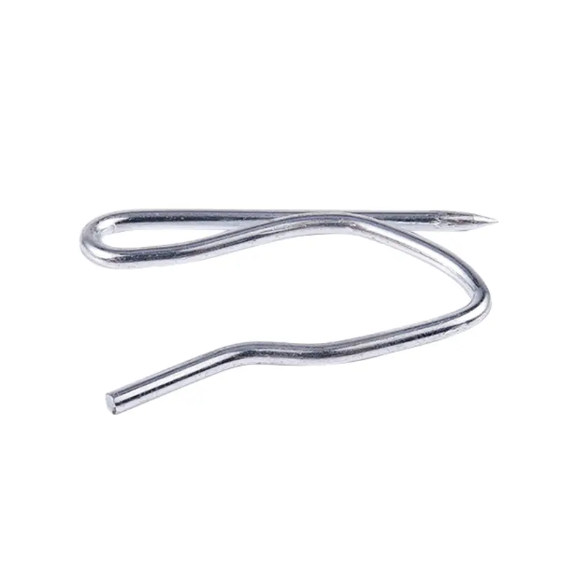 Móc Chốt Rèm Rèm, 10 Cái, Màu Bạc 7