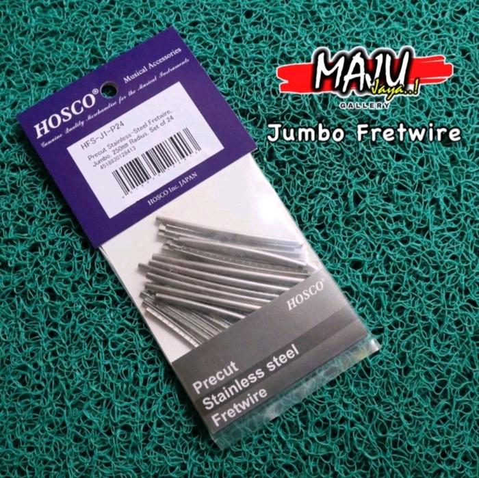 Gambar fret gitar hosco stainless steel jumbo for akustik or elektrik dari Maju Jaya Gallery Music Kab. Malang Tokopedia