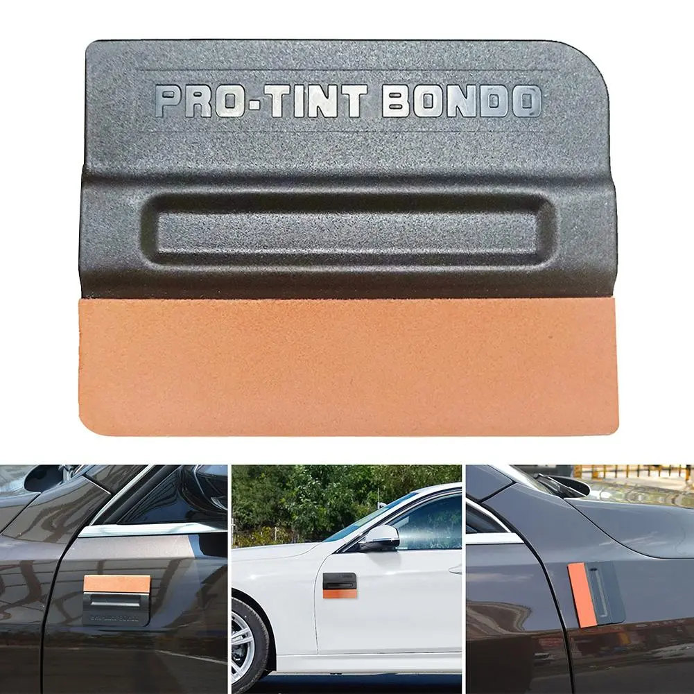 Carbon Fiber Film Magnetic Squeegee Vinyl Car Wrap Window Tint Magnet Scraper With Scratch-free Suede #303708
