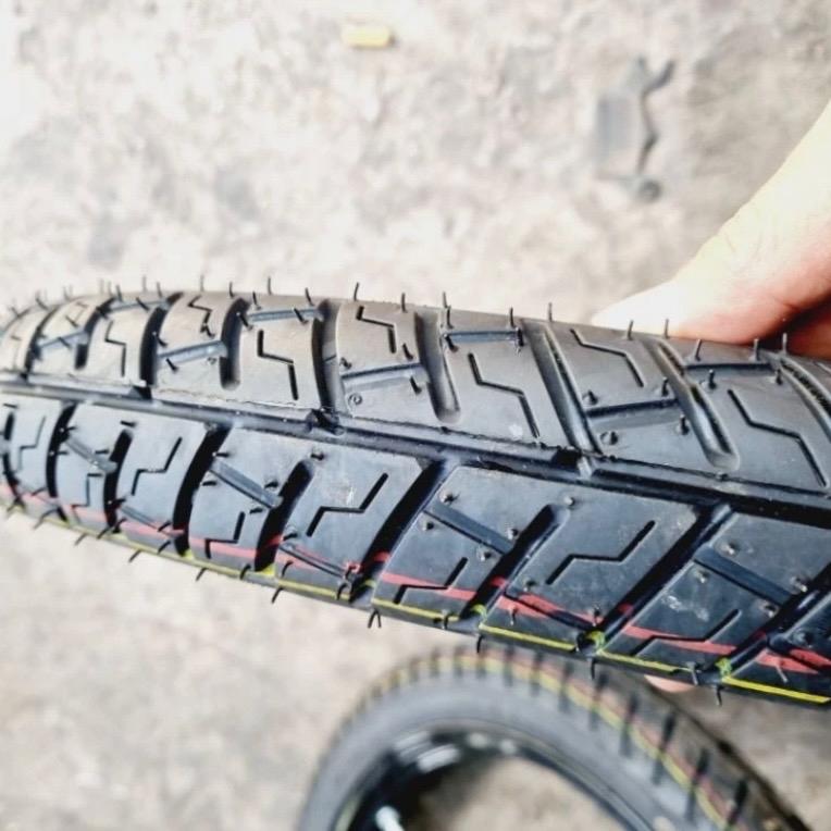 Lốp   DÙNG SĂM (ruột) GAI CITI  - Lốp wave,Raider, Lốp Satria, Sonic, Lốp Sirius - Phụ Kiện, Phụ Tùng vn hỗ trợ màu đỏ 4