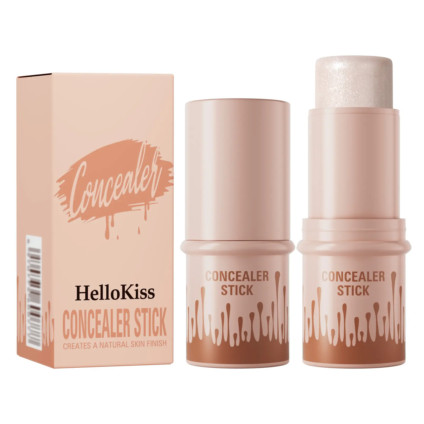 Vice Cosmetics Blush-Hellokiss Multi-Color Highlight Blush Makeup Swab Bronzer Stereo Natural Brightening Multifunctional Contour Stick