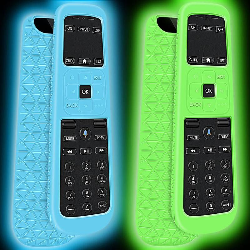 TikTok Shop: 2pack Protective Case Cover for AT&T TV Now DirecTV Receiver  Remote Control Voice Control C71KW,for AT&T TV Now DirecTV Remote  Shockproof Cover Holder Protector-Glowblue+Glowgreen