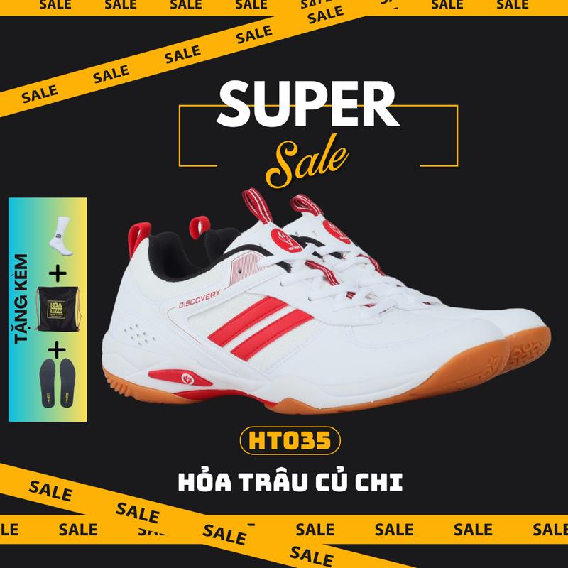 [Tặng kèm vớ, túi đựng giày, lót giày] Giày Sneaker Sport Chuyên Dụng HT035 Hàng Việt Nam Chất Lượng Cao Sneaker Sport