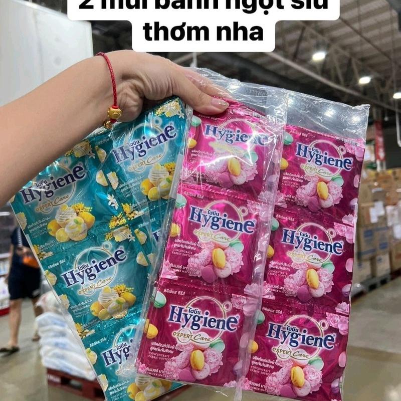 Dây 12 gói nước xả hygiene màu đen 3
