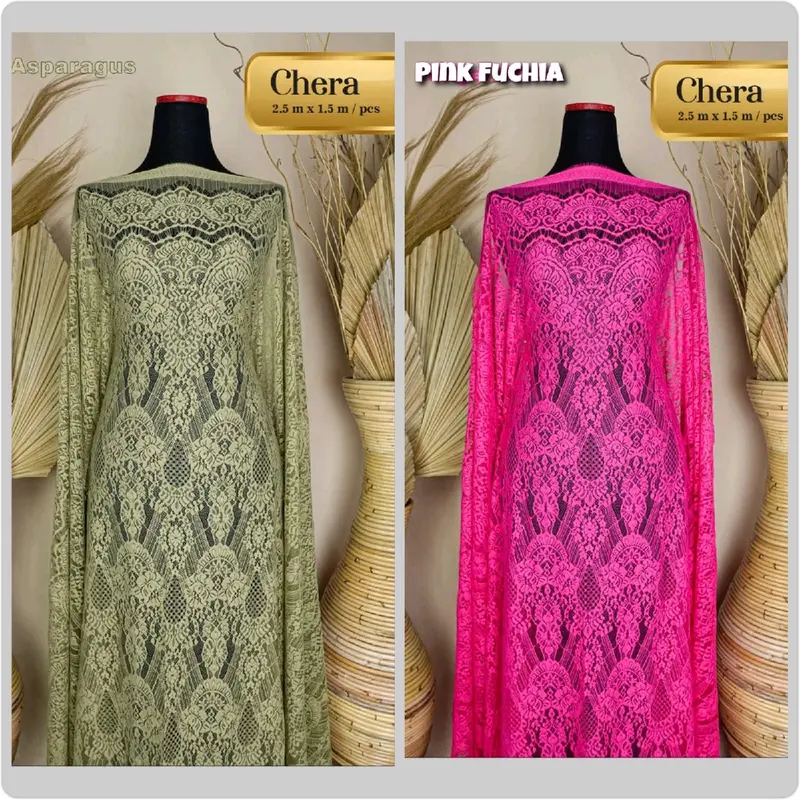 Brokat Semifrancis Katun Nylon 6