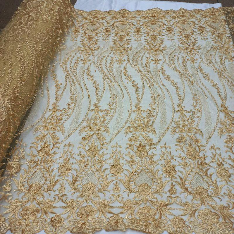 Kain Tile Pinggiran/ Tile Bordir Pinggiran/ kain brokat harga 0,5m 3