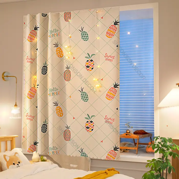 Rèm cửa dán keo 1 LỚP chống nắng, rèm dán tường cửa sổ phòng khách, rèm dán tường gác trọ không cần thanh treo Shisonson