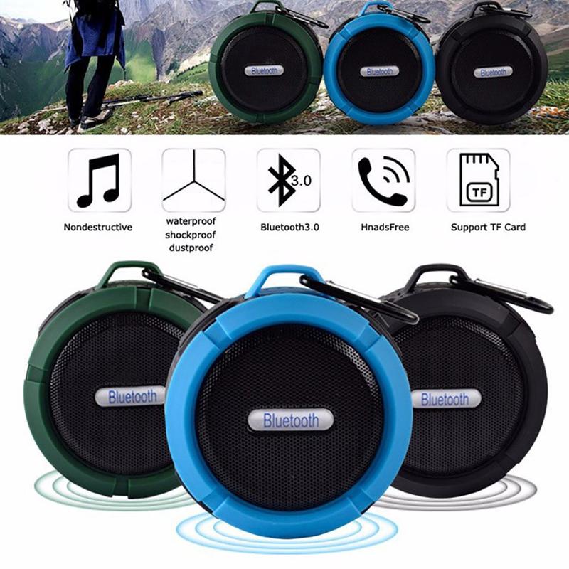 2025 Speaker Bluetooth Waterproof Big Sound Suction Cup Wireless TF card Shower Portable  Stereo Mini Audio Subwoofer HD Sound with iOS Android 1