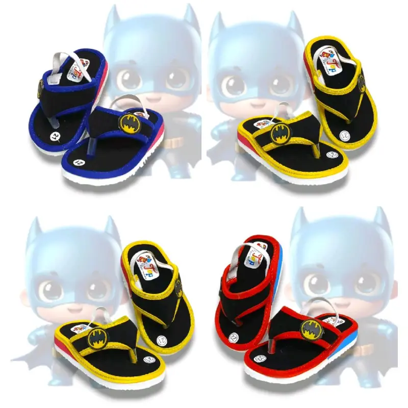 Sandal Bayi Laki-laki Bunyi Cicit Motif Batman Fashion Terbaru Lucu 3