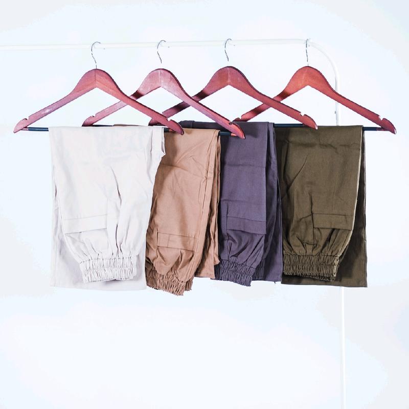 Uniqco Pants - Haruka Pants Celana 7/9 Highwaist Bahan Cotton Twill Combed Premium korean  Nyaman 4