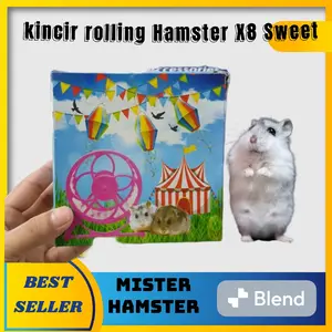 sweet kincir rolling hamster X8