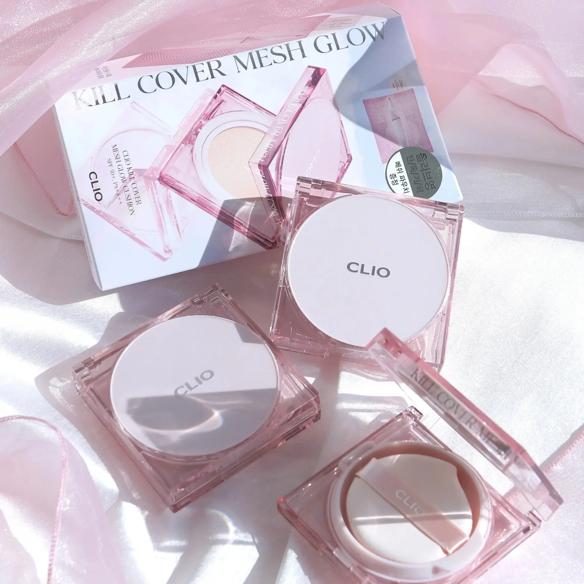 [Tặng Thêm 1 Lõi] Phấn Nước Tạo Hiệu Ứng Căng Bóng CLIO KILL COVER MESH GLOW CUSHION - Betty Cosmetic